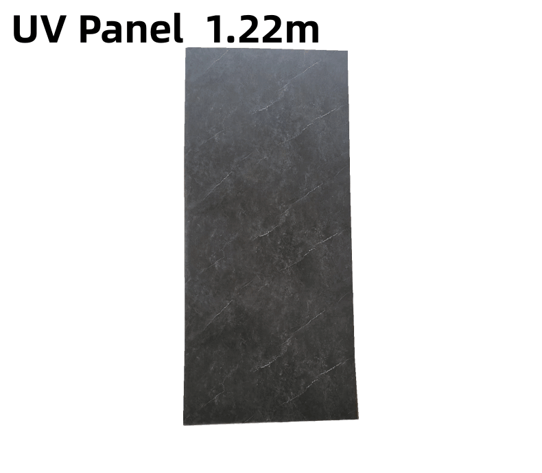 Vysoce lesklá 1220 x 2440 mm 3 mm UV fólie z umělého PVC mramoru